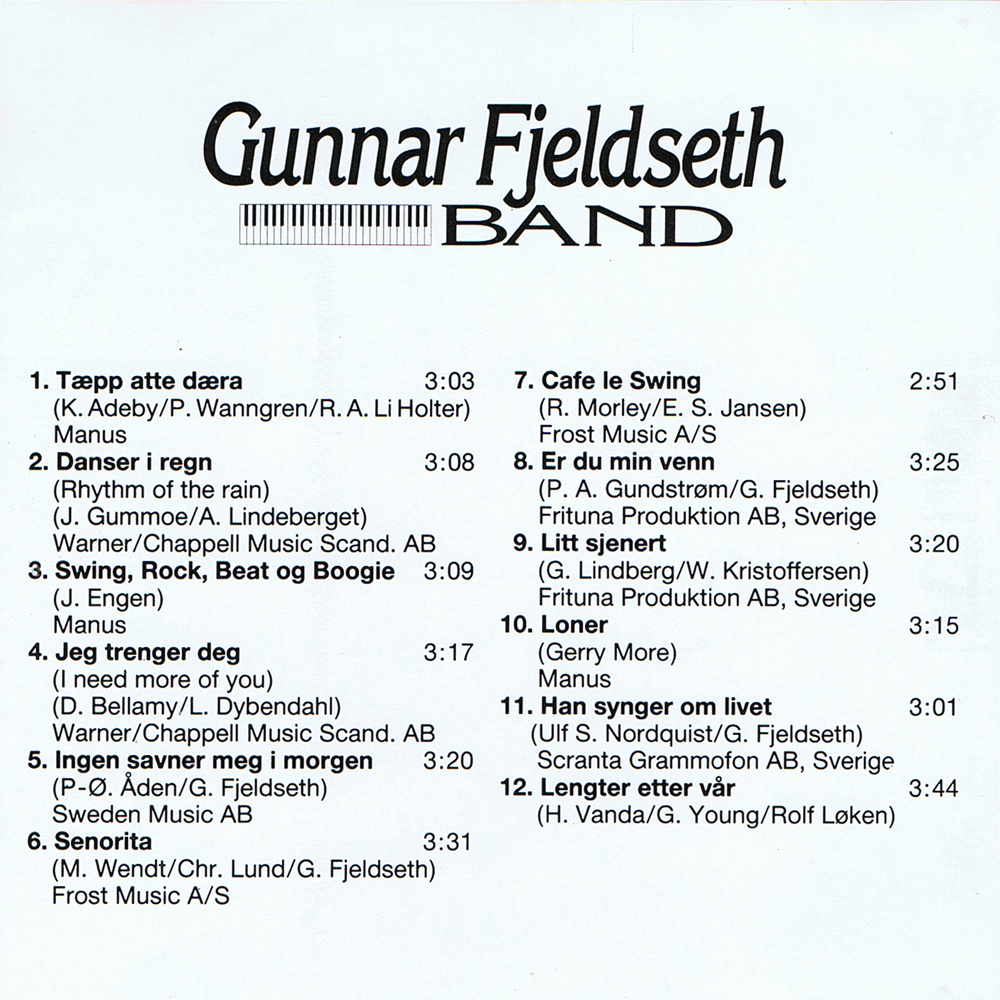 Gunnar Fjeldseth Band 2