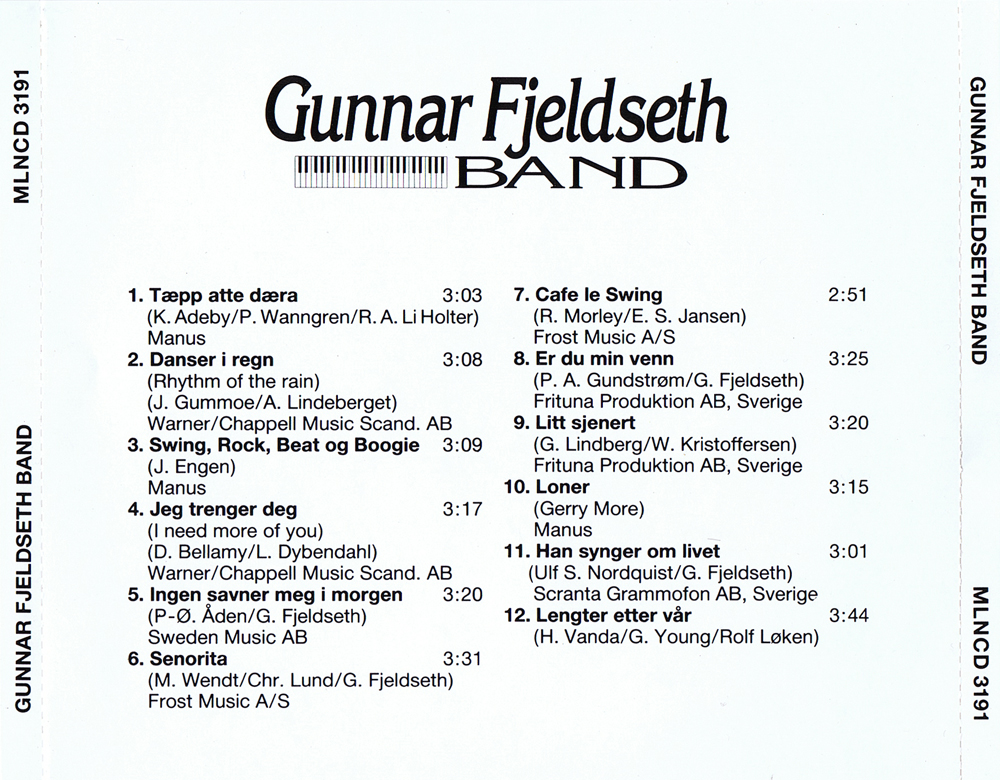 Gunnar Fjeldseth Band 3