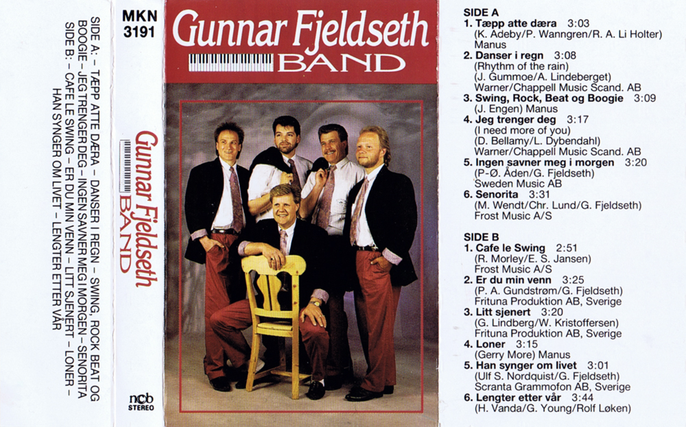 Gunnar Fjeldseth Band kassett 1