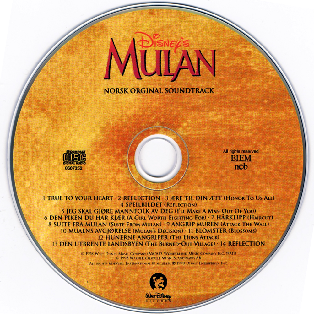 Mulan CD