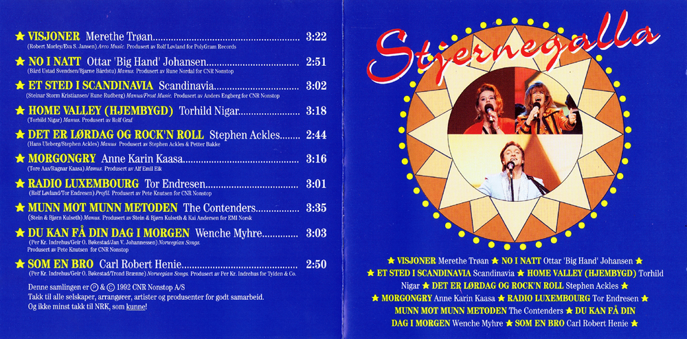 Stjernegalla CD cover