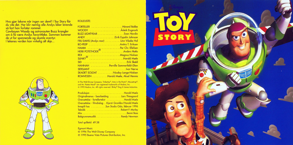 Toy Story lydbok