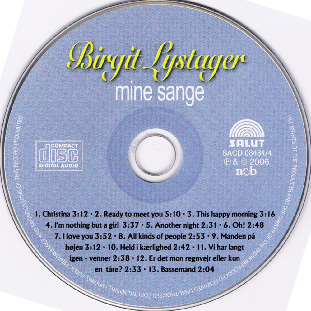 Birgit Lystager cd 4