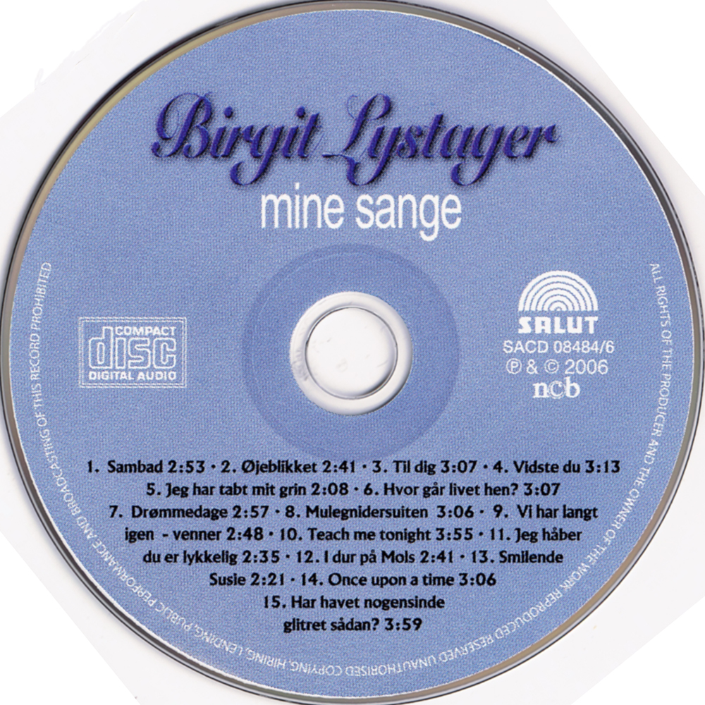 Birgit Lystager cd 6