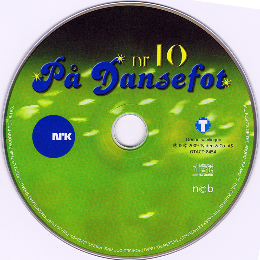 på dansefot 10 CD